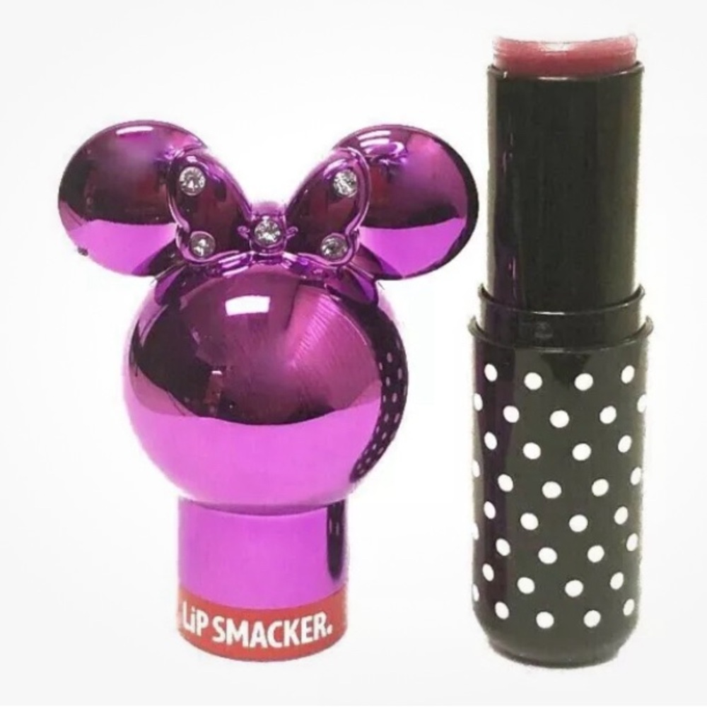 🌻5/$20🌻 Disney Minnie Mouse Lip Smacker Flavored Lip Balm